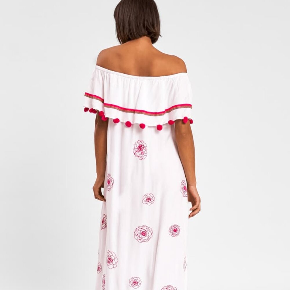 PITUSA o/s standard - ROSE Maxi dress - very rare - worn only once - perfection!